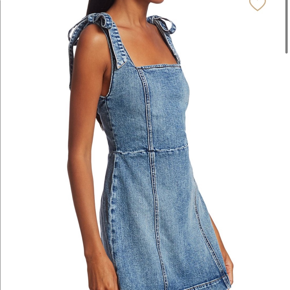 Alice & Olivia Tie Shoulder Dress